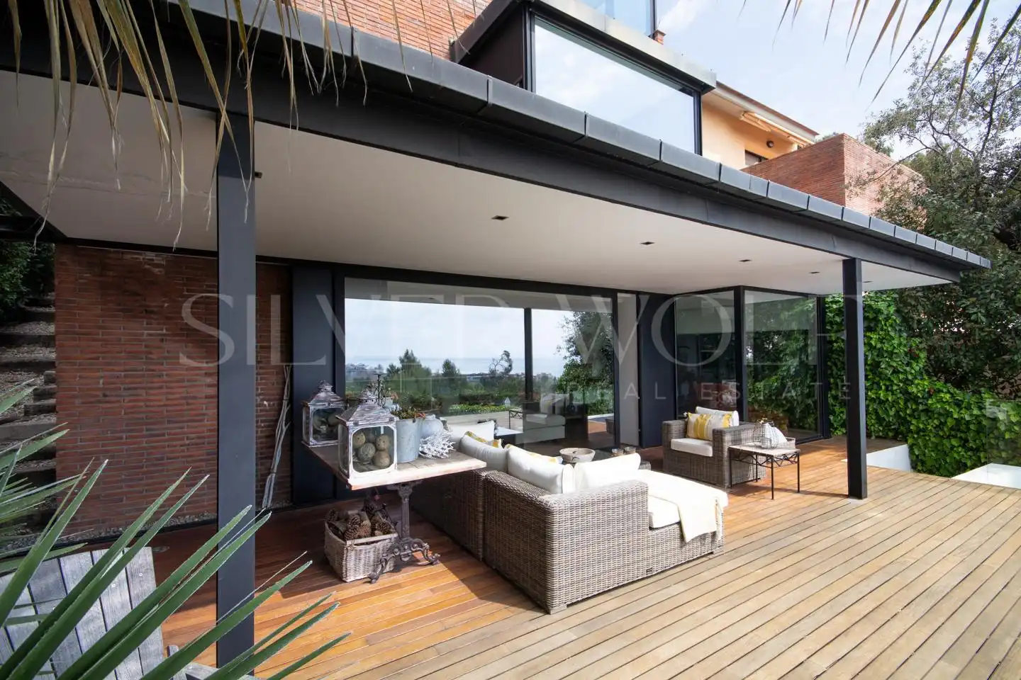 Terraza de Casa o chalet en venta en Sitges con Aire acondicionado, Calefacción y Jardín privado