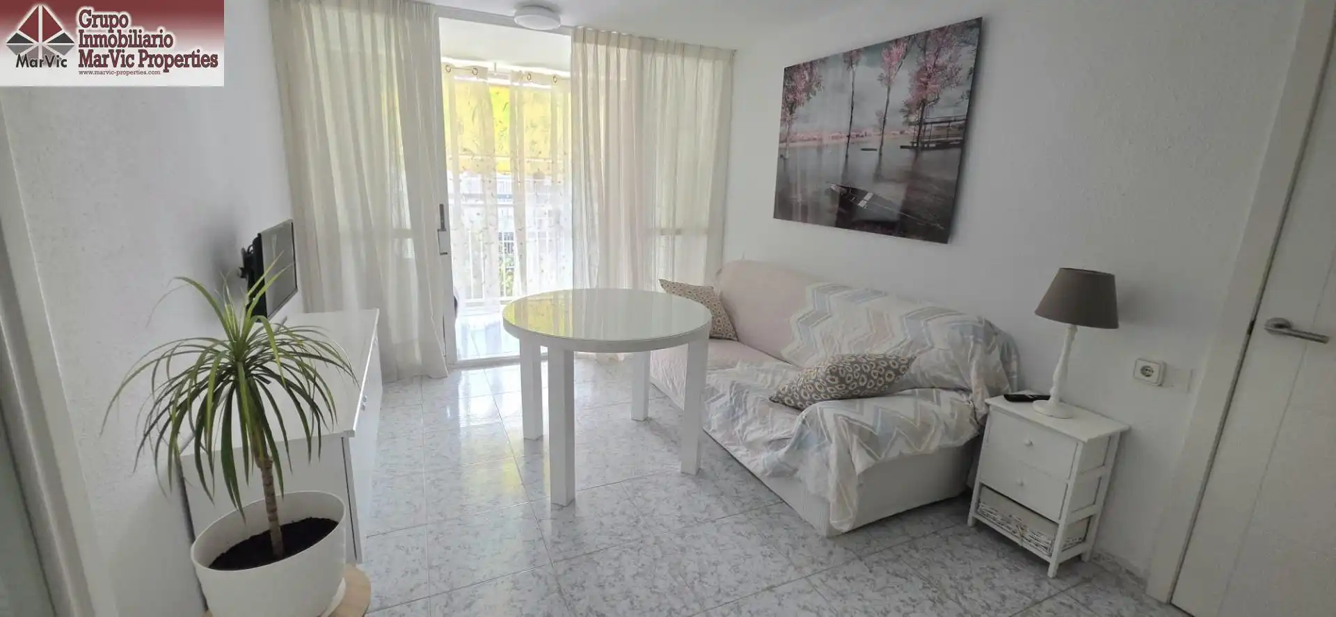 Sala de estar de Piso en venta en Benidorm con Amueblado