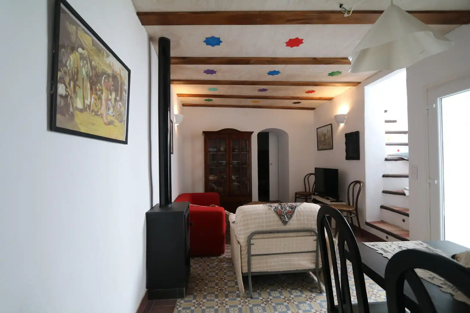 Sala d'estar de Casa o xalet en venda en Vejer de la Frontera amb Terrassa i Traster