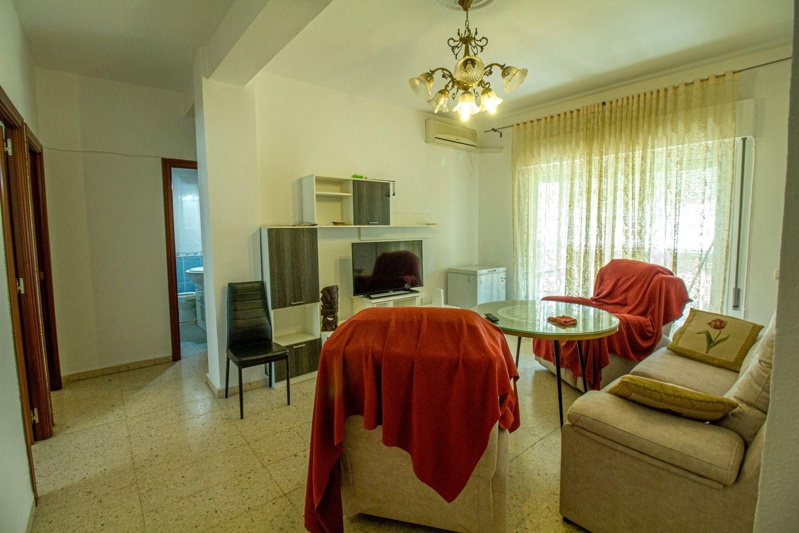 Living room of Flat to rent in Badajoz Capital  with Air Conditioner and Terrace