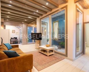 Living room of Apartment to rent in  Valencia Capital  with Air Conditioner and Terrace