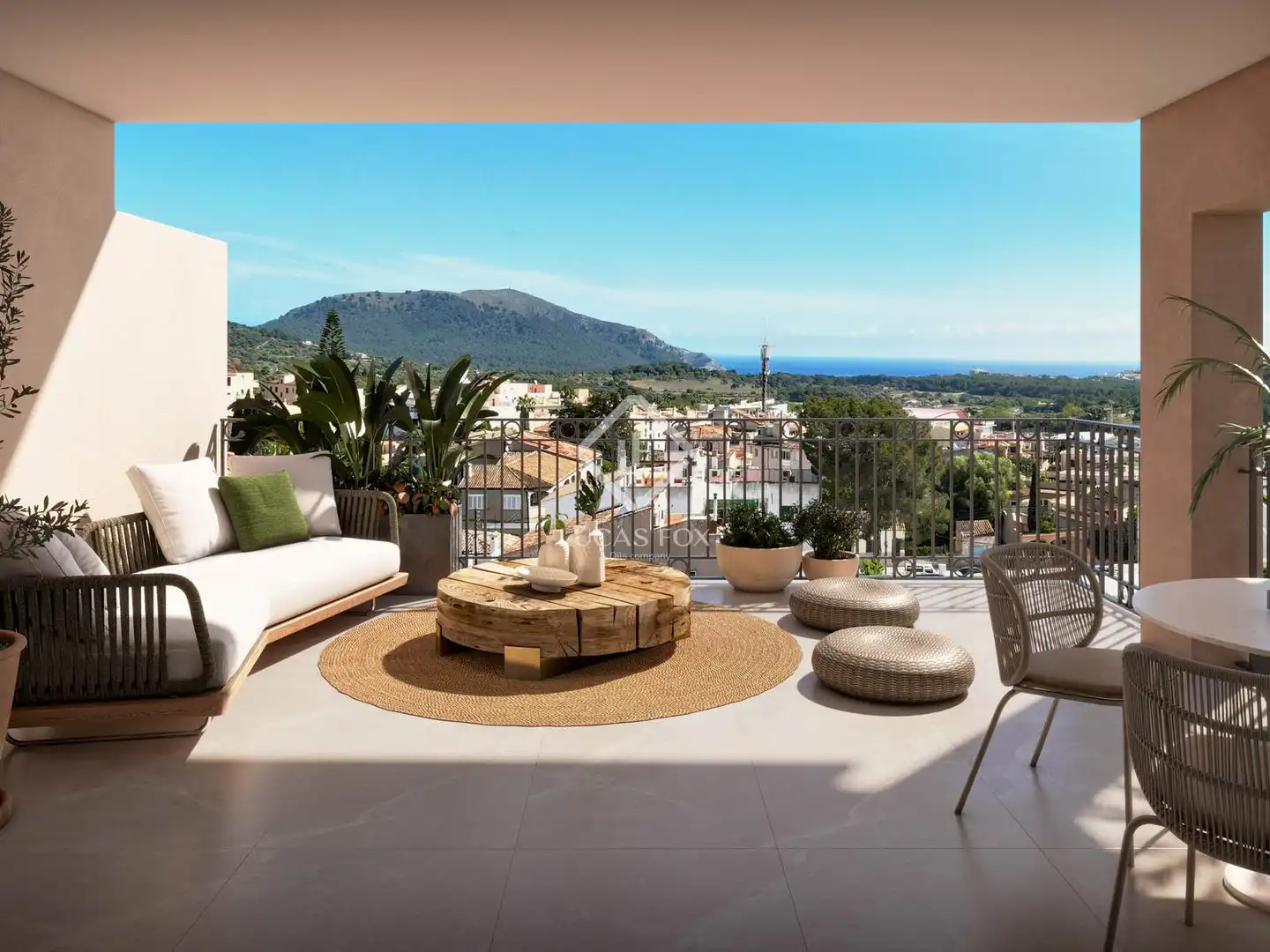 Terrace of Flat for sale in Capdepera  with Air Conditioner, Heating and Terrace