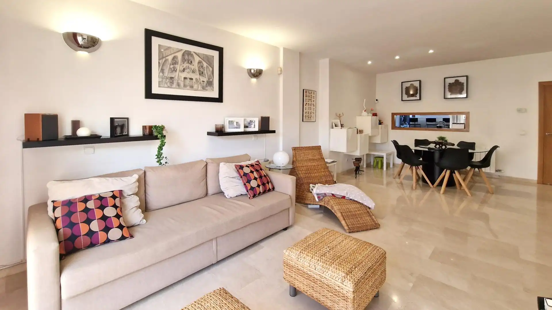 Living room of Detached homes for sale in  Palma de Mallorca  with Air Conditioner, Heating and Private garden