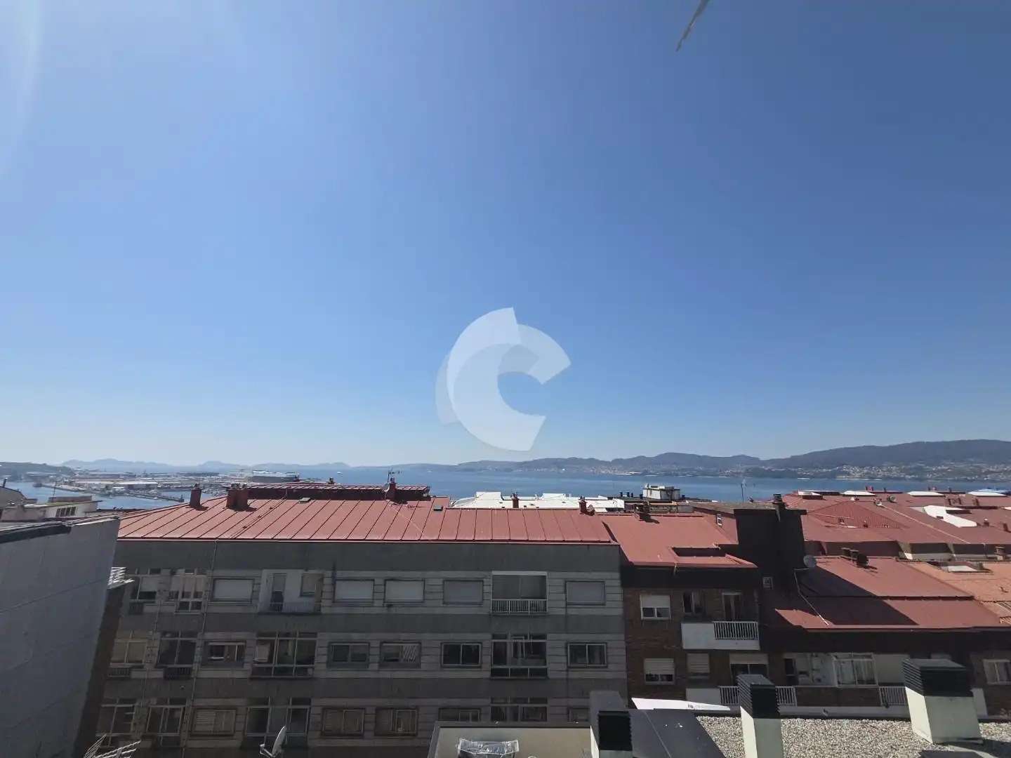 Vista exterior de Pis en venda en Vigo 