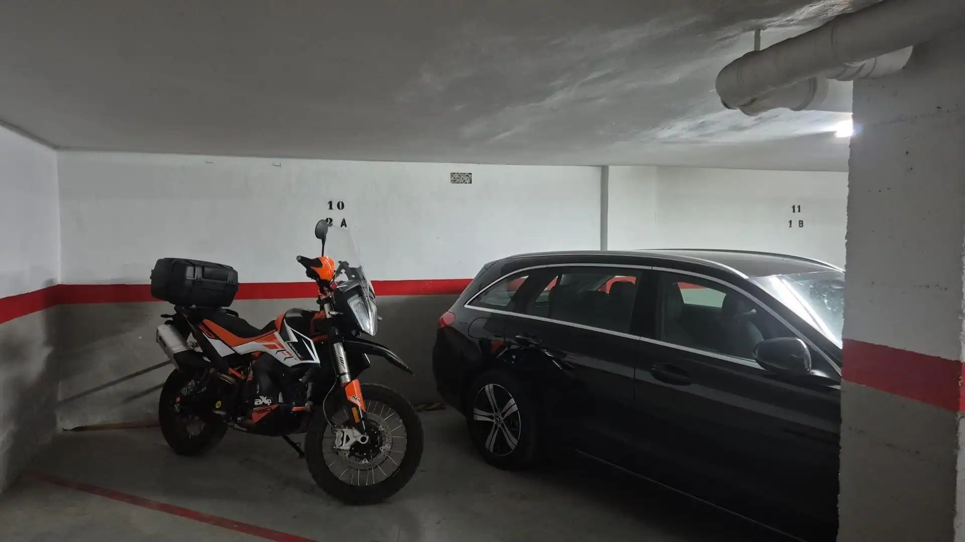 Parkplatz von Wohnung zur Miete in Murcia mit Klimaanlage, Heizung und Privatgarten