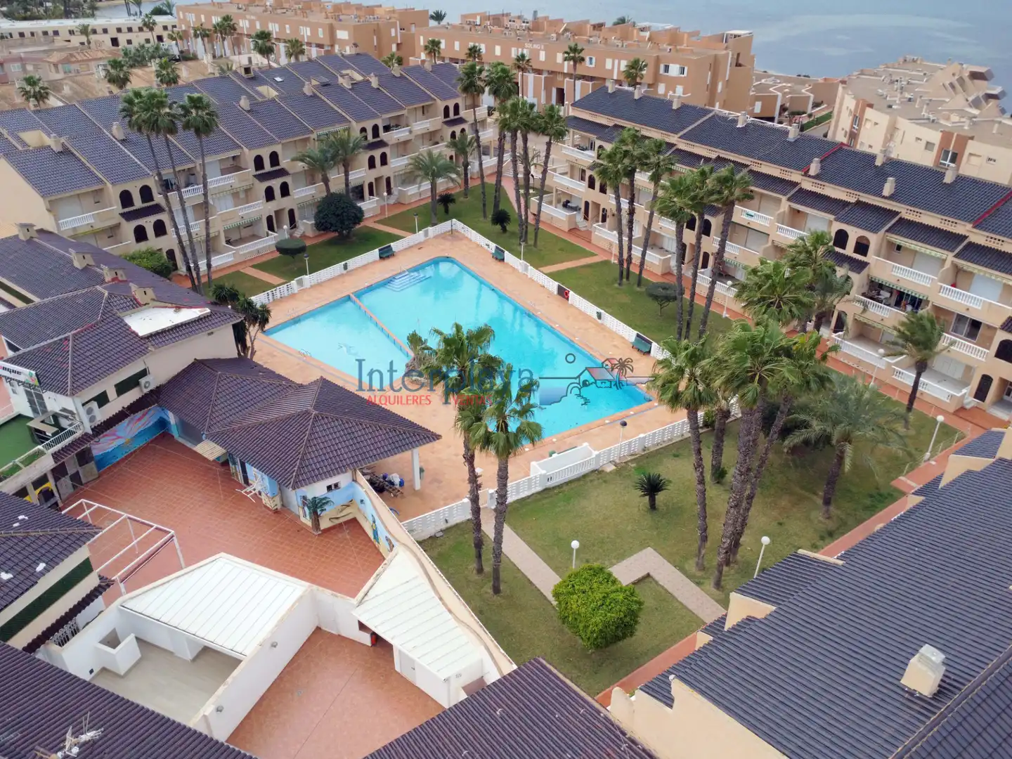 Swimming pool of Apartments for sale in La Manga del Mar Menor  with Terrace, Furnished and Balcony