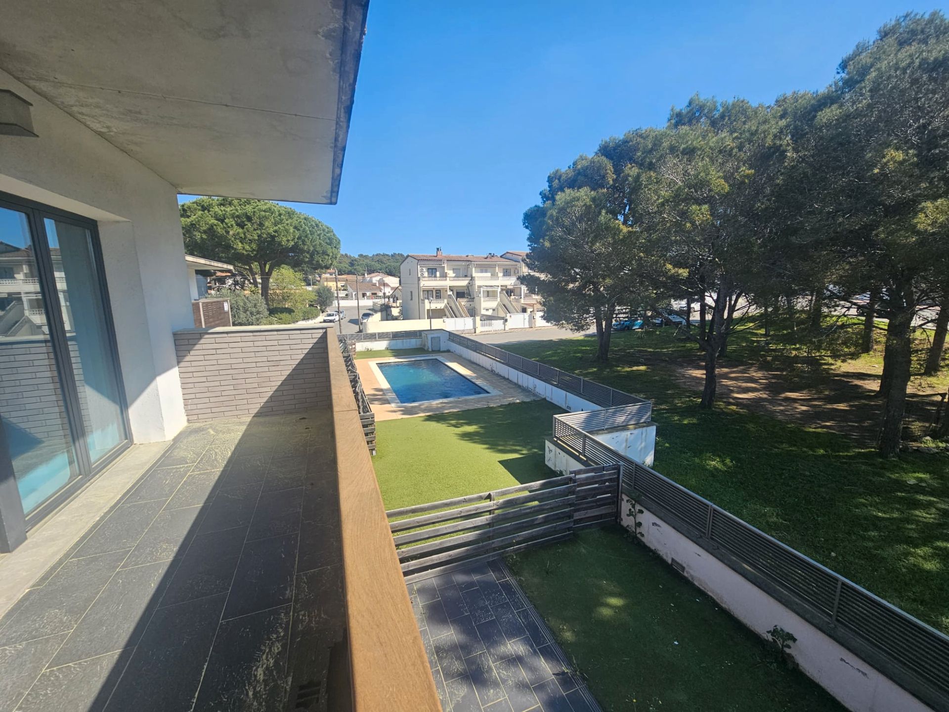 Exterior view of Single-family semi-detached for sale in L'Escala  with Air Conditioner, Heating and Private garden