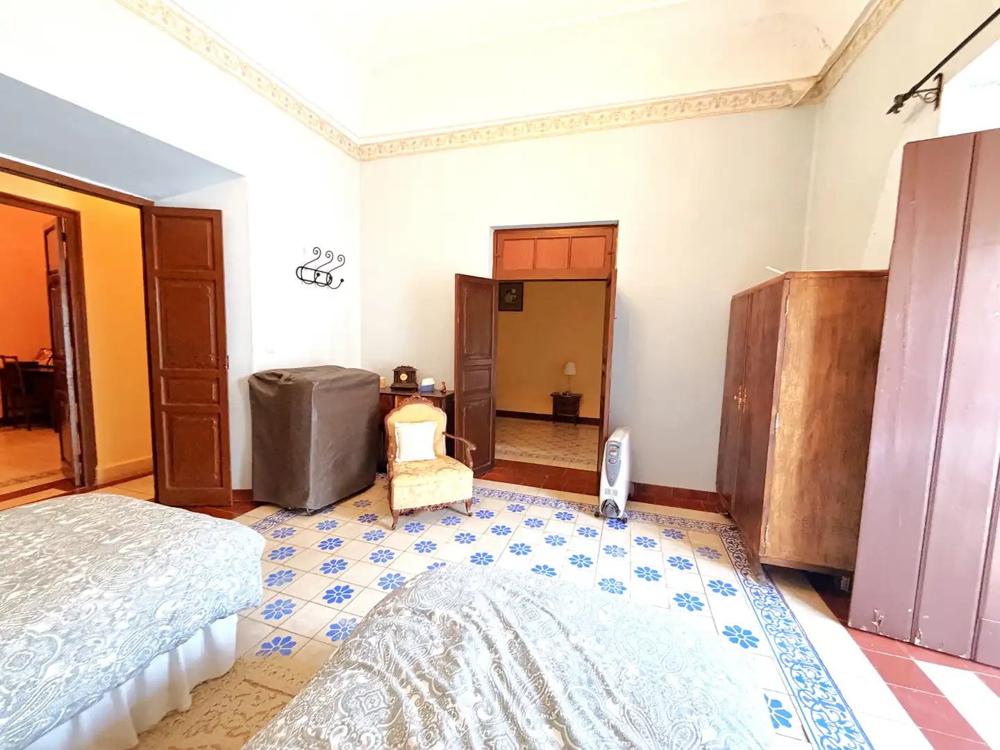 Dormitori de Casa adosada en venda en Zafra amb Aire condicionat i Balcó