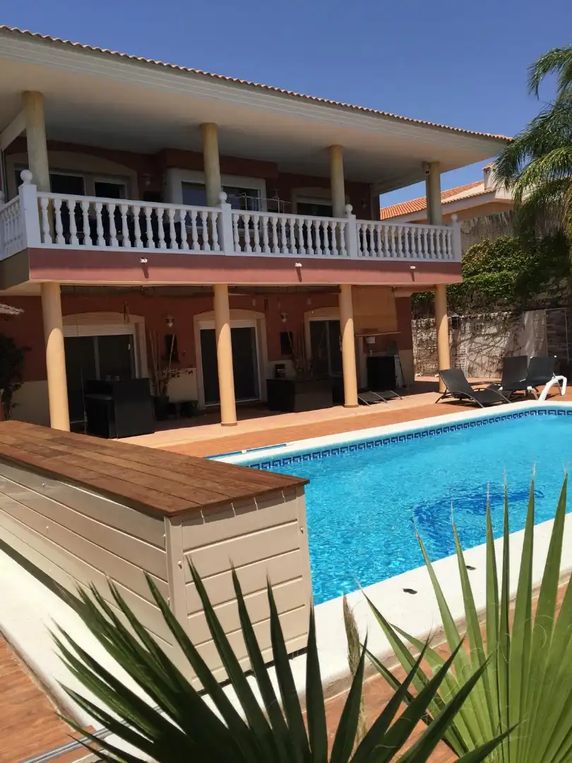 Piscina de Casa o xalet en venda en Mutxamel amb Aire condicionat, Calefacció i Jardí privat