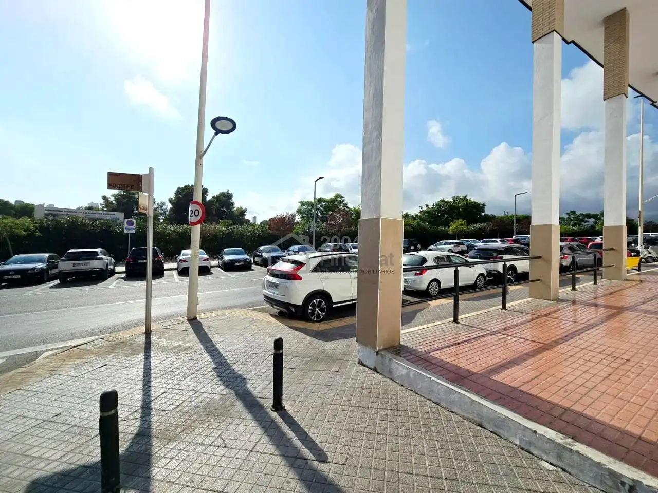 Parking of Flat for sale in Benidorm  with Air Conditioner, Terrace and Furnished