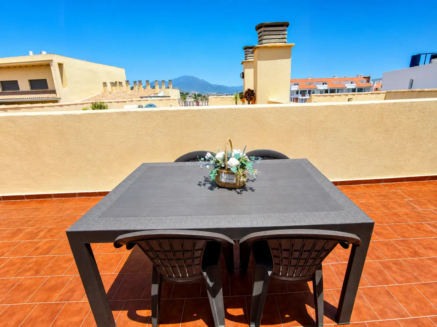 Terrace of Attic for sale in Manilva  with Air Conditioner, Terrace and Swimming Pool