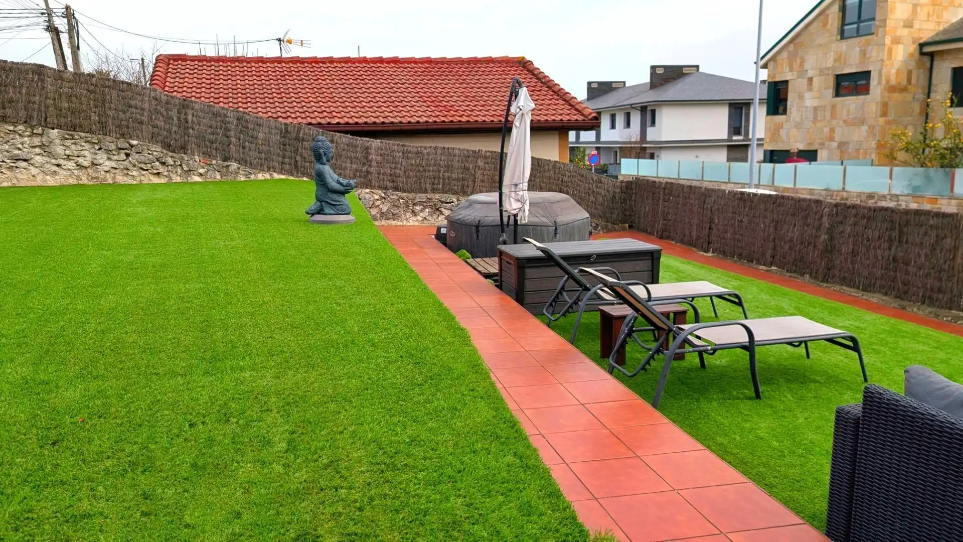 Terraza de Casa o chalet en venta en Santander con Calefacción, Jardín privado y Trastero
