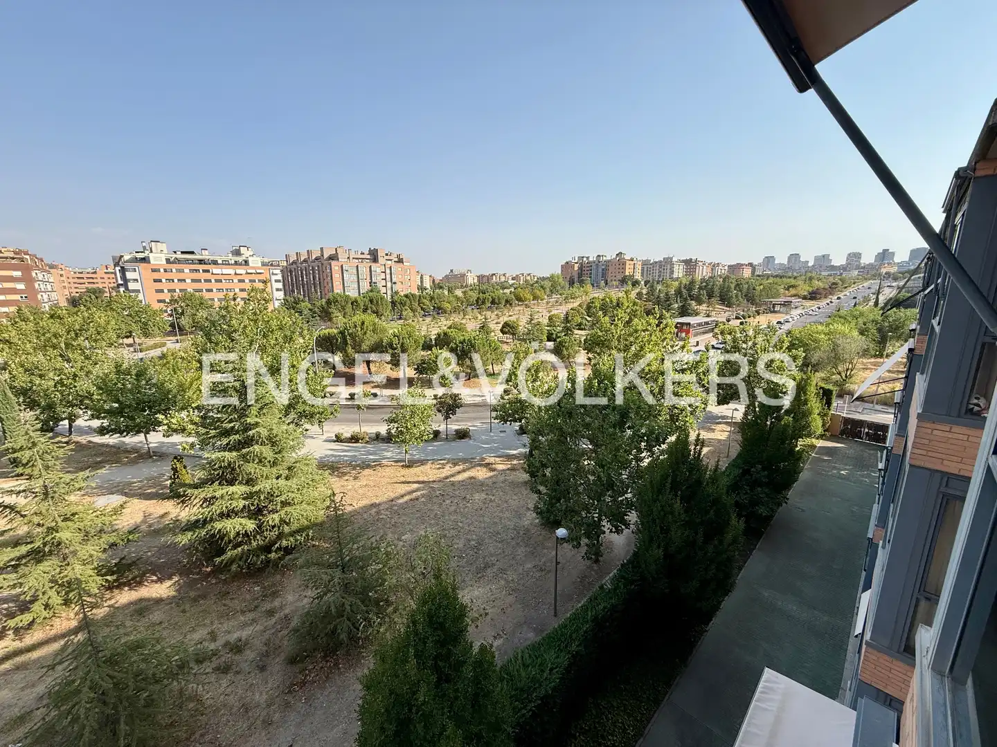 Terrasse von Wohnung zur Miete in Madrid mit Klimaanlage, Heizung und Parkett