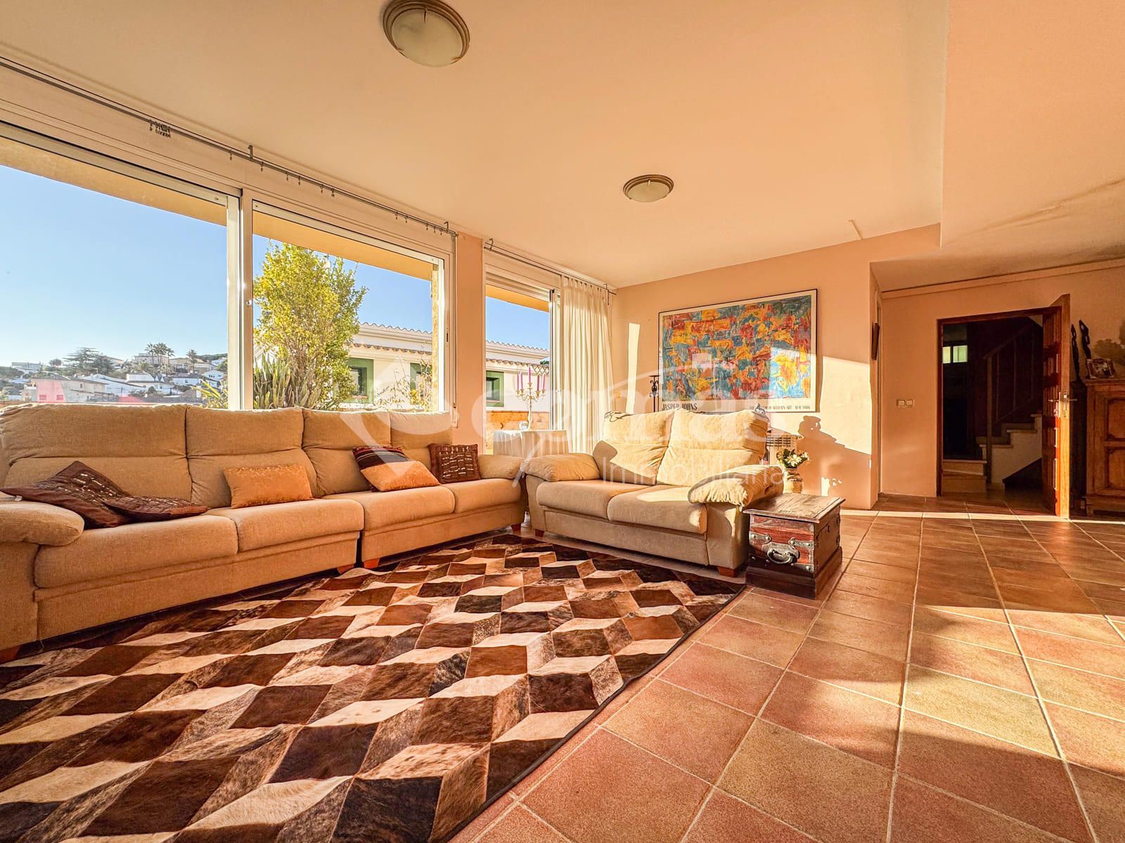 Living room of House or chalet for sale in Blanes  with Air Conditioner, Heating and Private garden