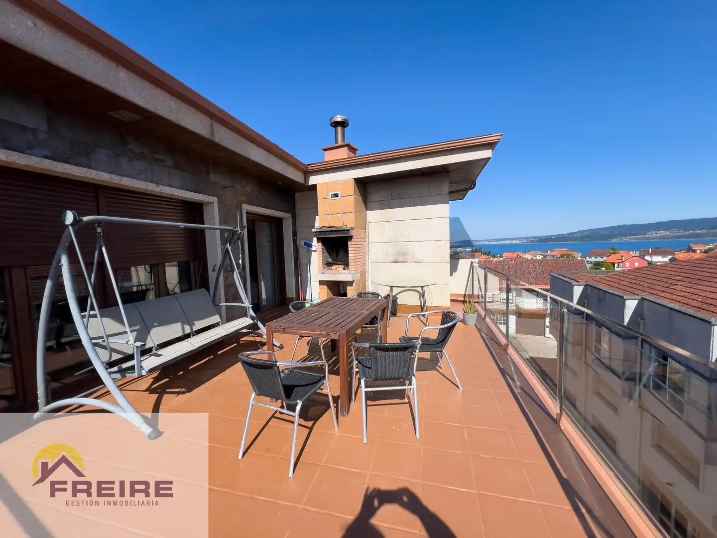 Terraza de Apartamento en venta en Marín con Terraza y Trastero