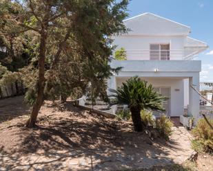 Exterior view of House or chalet for sale in Málaga Capital  with Air Conditioner and Terrace