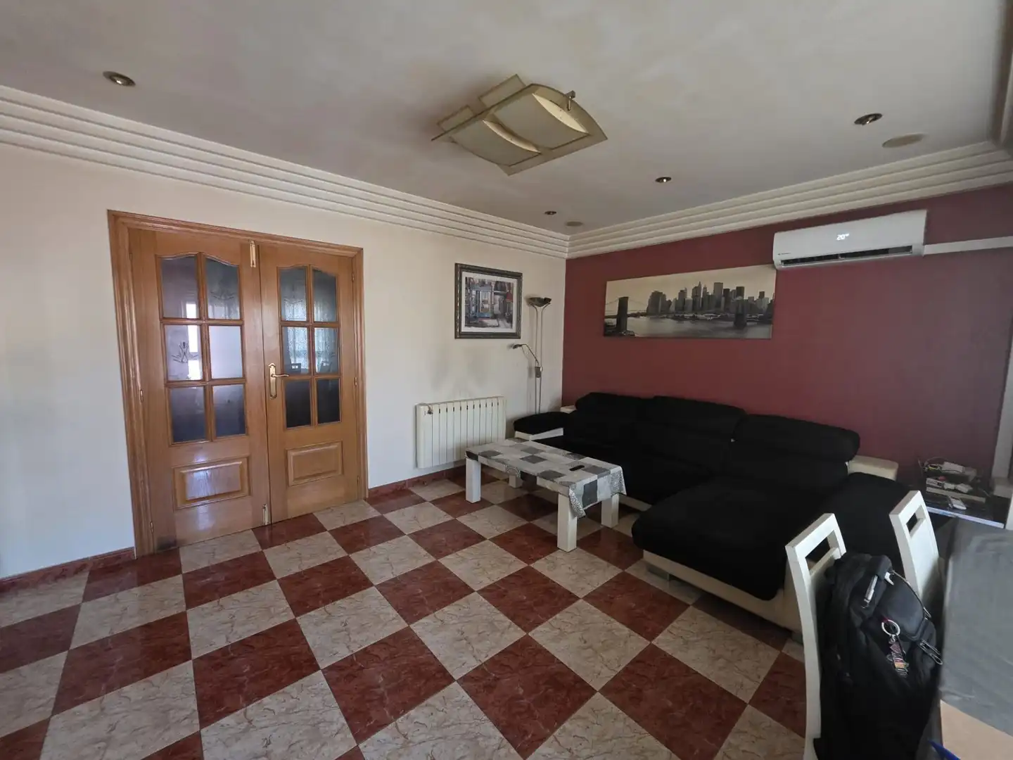 Living room of Houses for sale in Sueca  with Air Conditioner and Storage room