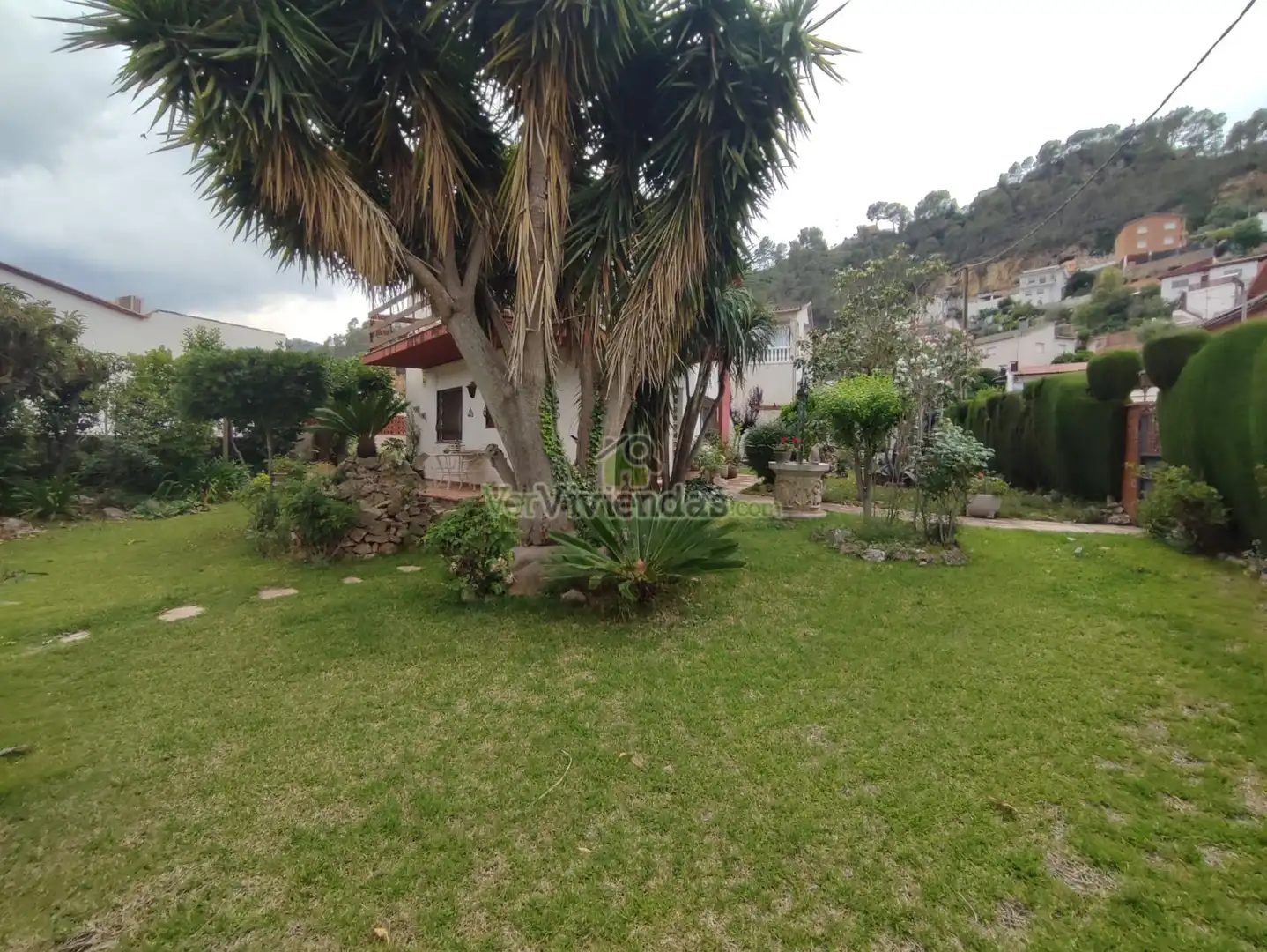 Jardín de Casa o chalet en venta en Vallirana con Jardín privado, Terraza y Horno