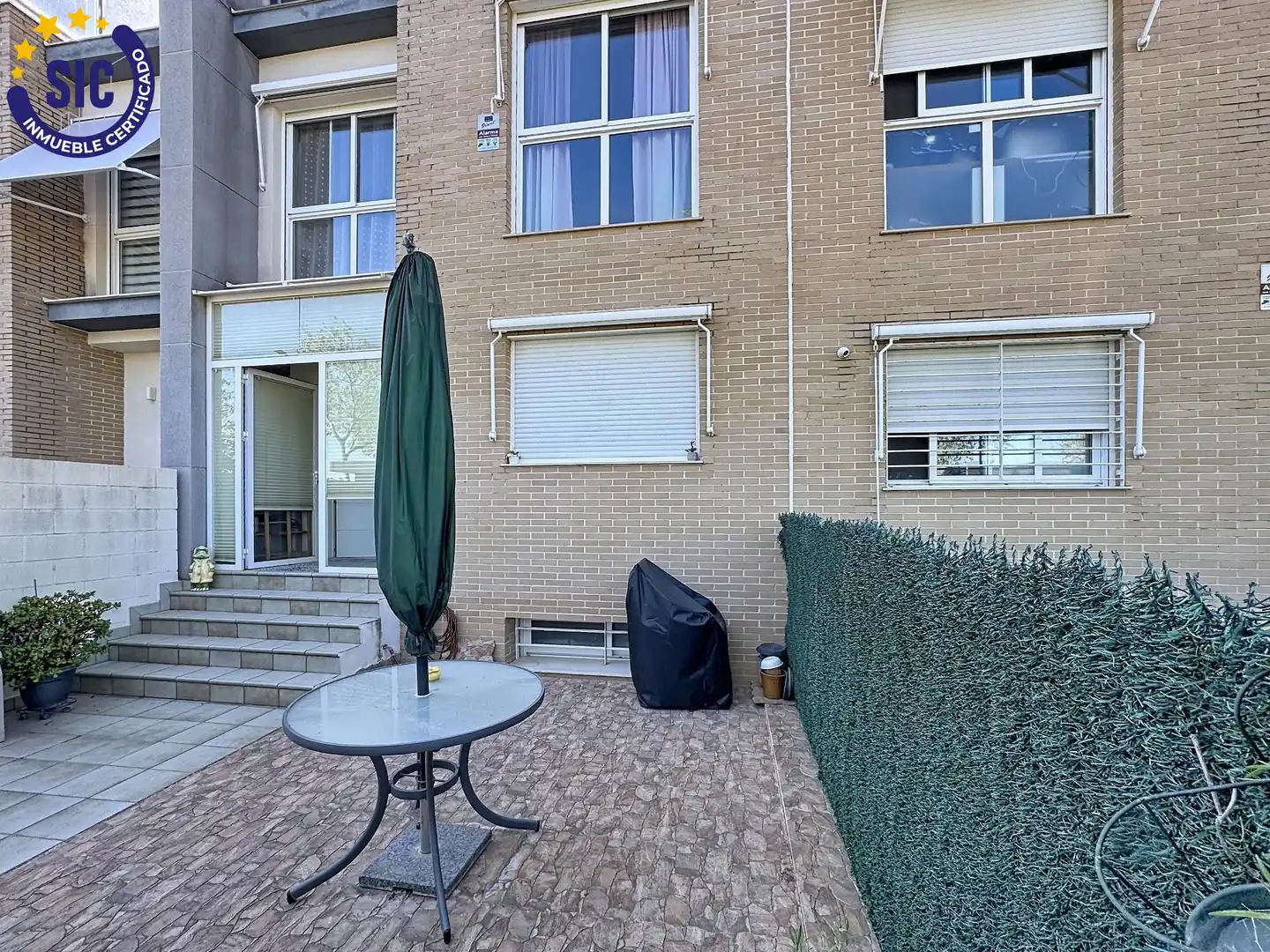 Terrassa de Casa adosada en venda en Gandia amb Aire condicionat, Calefacció i Jardí privat