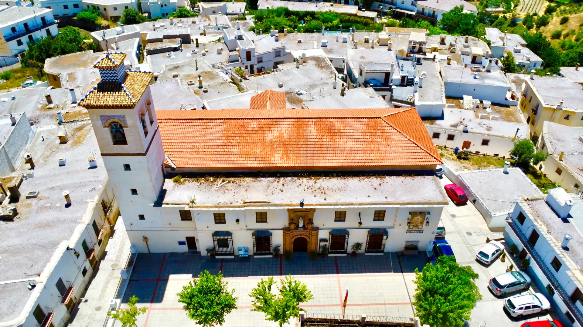 Vista exterior de Casa o xalet en venda en Pórtugos amb Calefacció, Terrassa i Traster