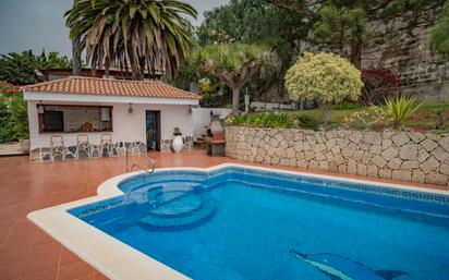 Swimming pool of House or chalet for sale in El Sauzal  with Terrace and Swimming Pool