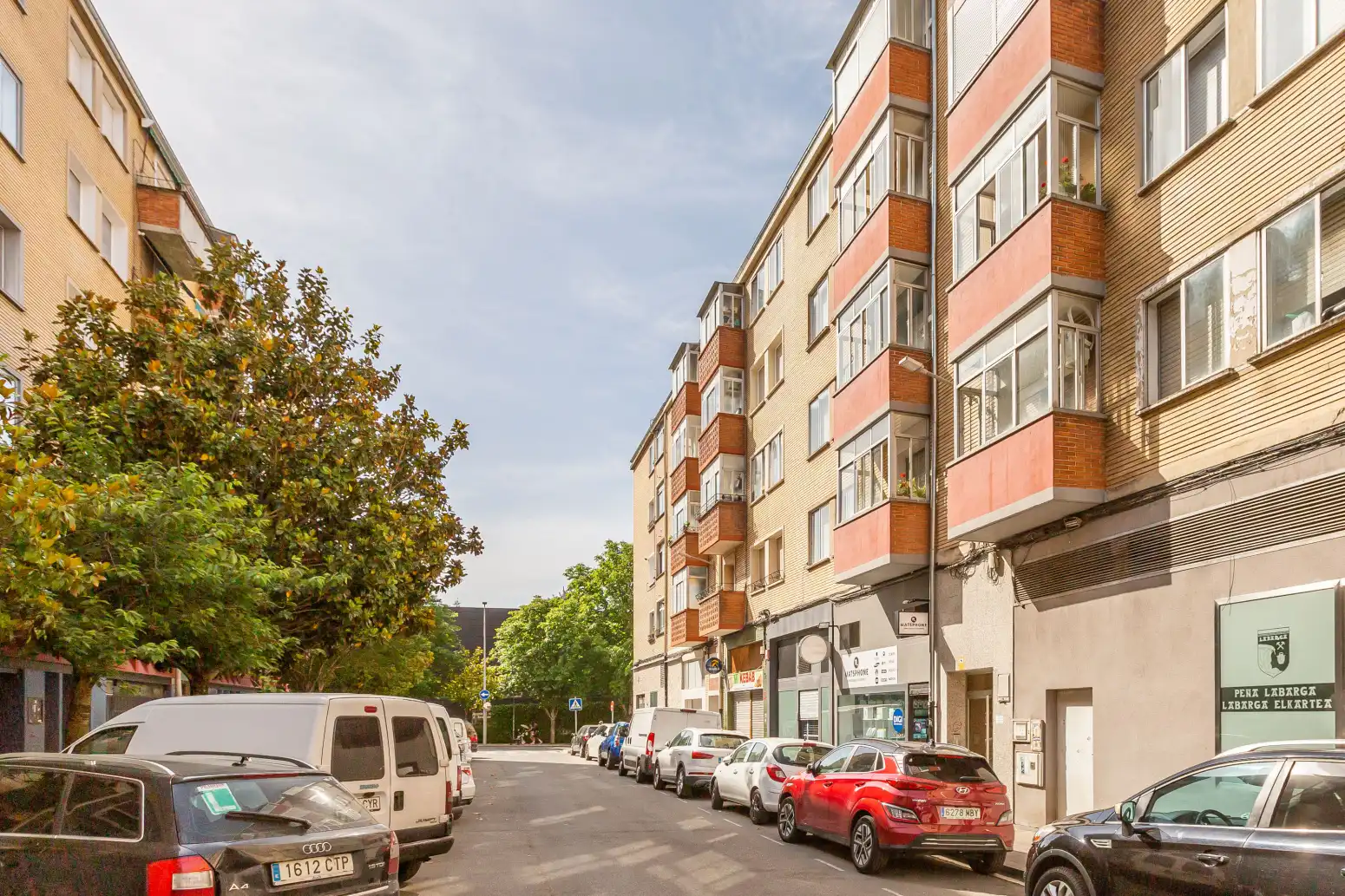 Vista exterior de Piso en venta en Berriozar con Calefacción y Balcón