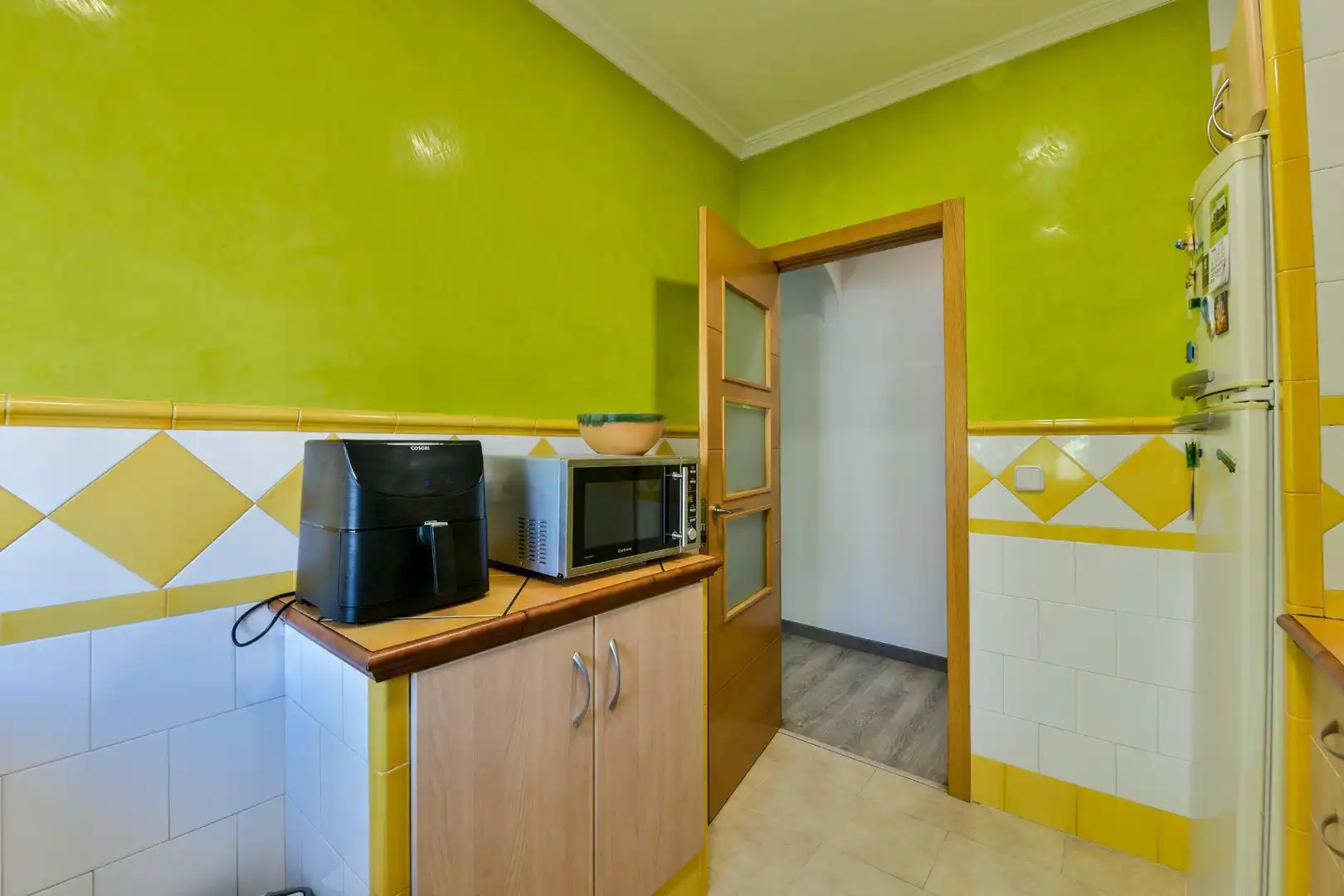 Kitchen of Flat for sale in  Palma de Mallorca  with Air Conditioner, Storage room and Balcony