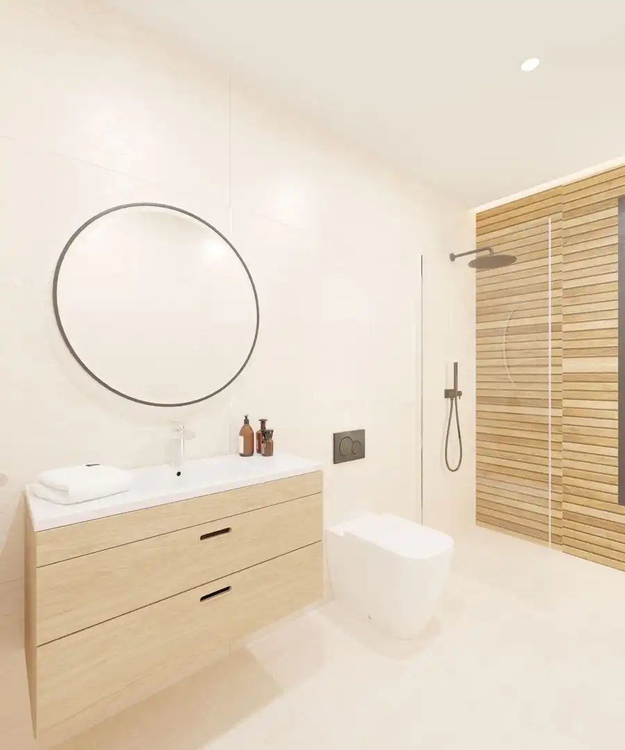 Baño de Casa adosada en venta en Almoradí con Jardín privado, Terraza y Piscina