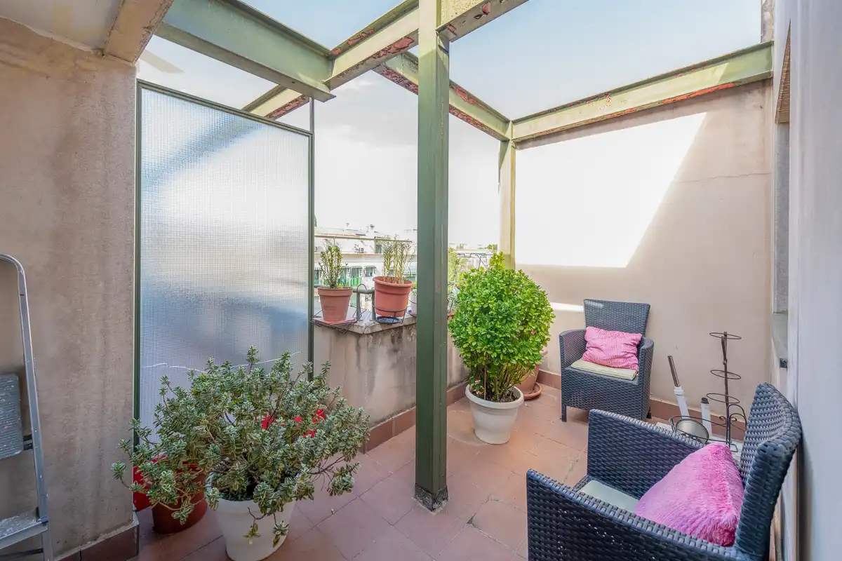 Terrace of Flat for sale in Pinto  with Heating, Terrace and Balcony