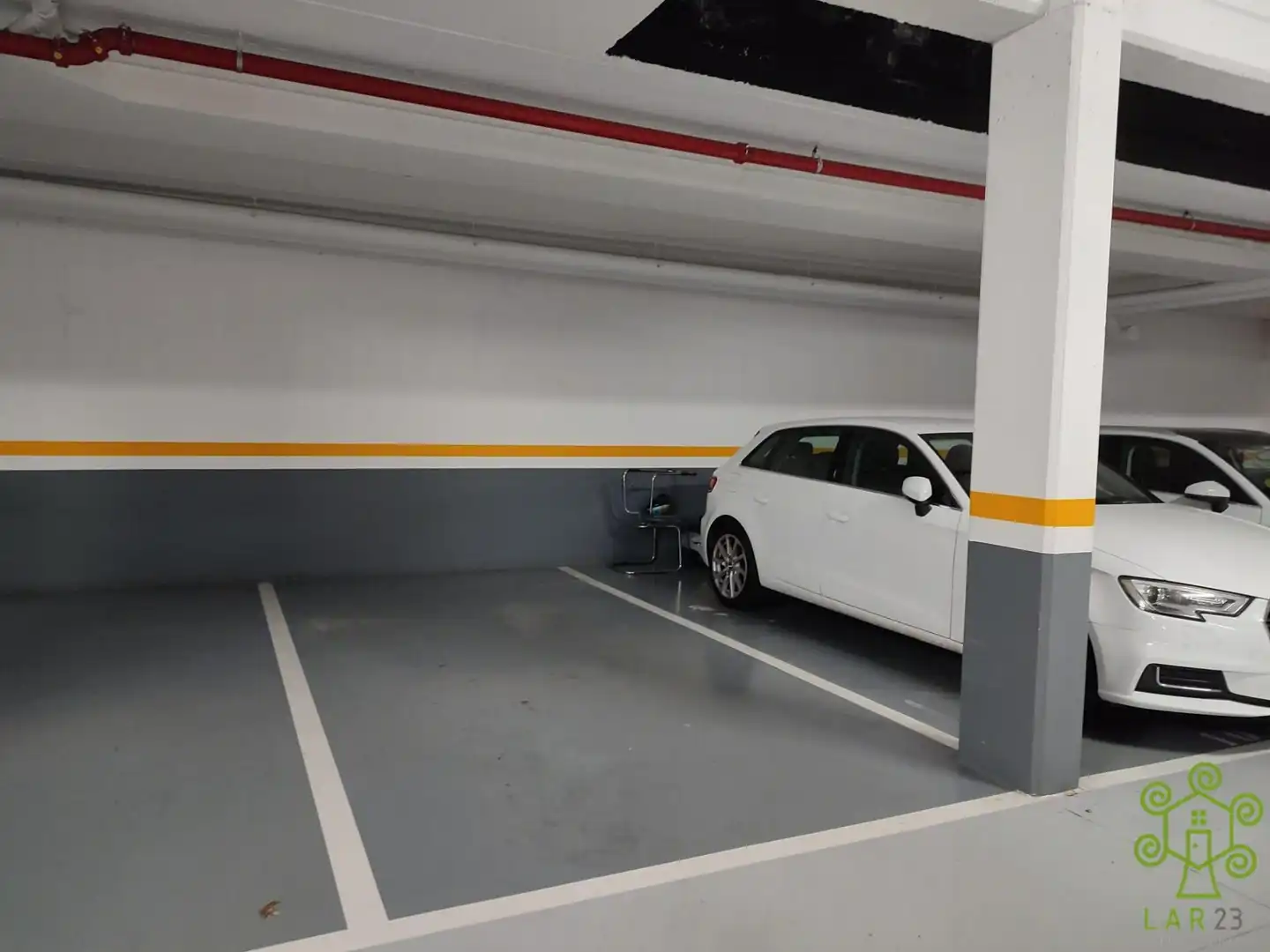 Parking of Flat for rent in Oleiros  with Heating, Parquet flooring and Furnished