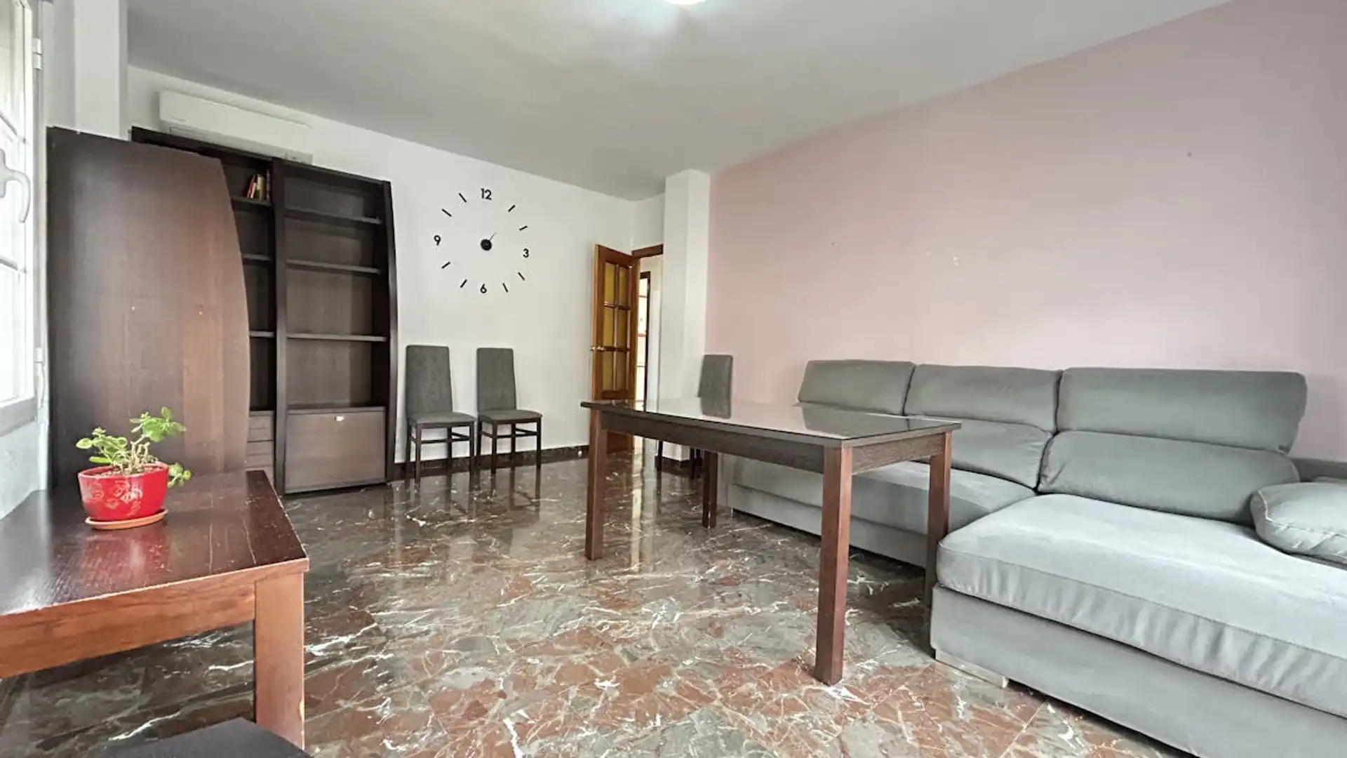 Living room of Flat for rent in Santa Fe  with Air Conditioner, Heating and Furnished
