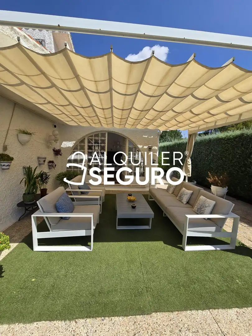 Terrace of Houses for rent in Nuevo Baztán  with Air Conditioner, Heating and Terrace