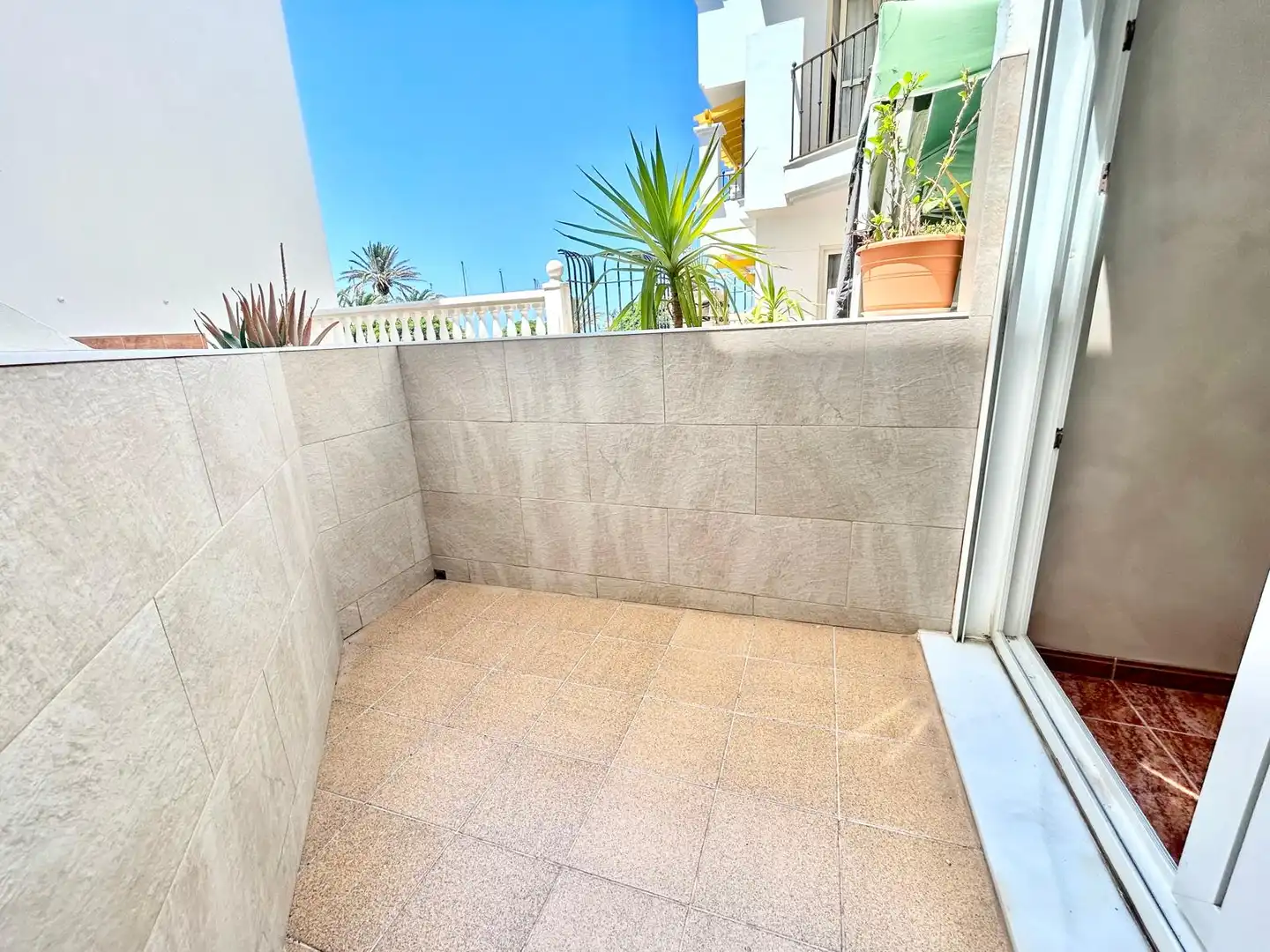Terrasse von Wohnung zum Verkauf in El Ejido mit Klimaanlage, Heizung und Terrasse