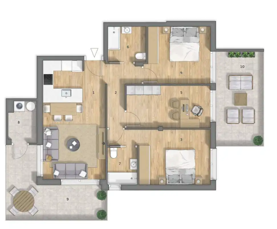 Piso en venta en Amorebieta-Etxano con Calefacción y Terraza