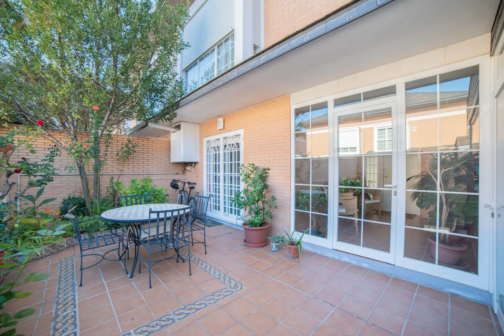 Terraza de Casa o chalet en venta en Rivas-Vaciamadrid con Aire acondicionado, Calefacción y Jardín privado