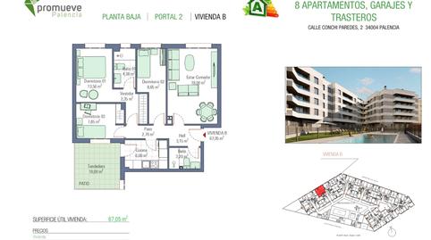 Photo 2 of Flat for sale in Calle Conchi Paredes, 2, San Antonio, Palencia Capital