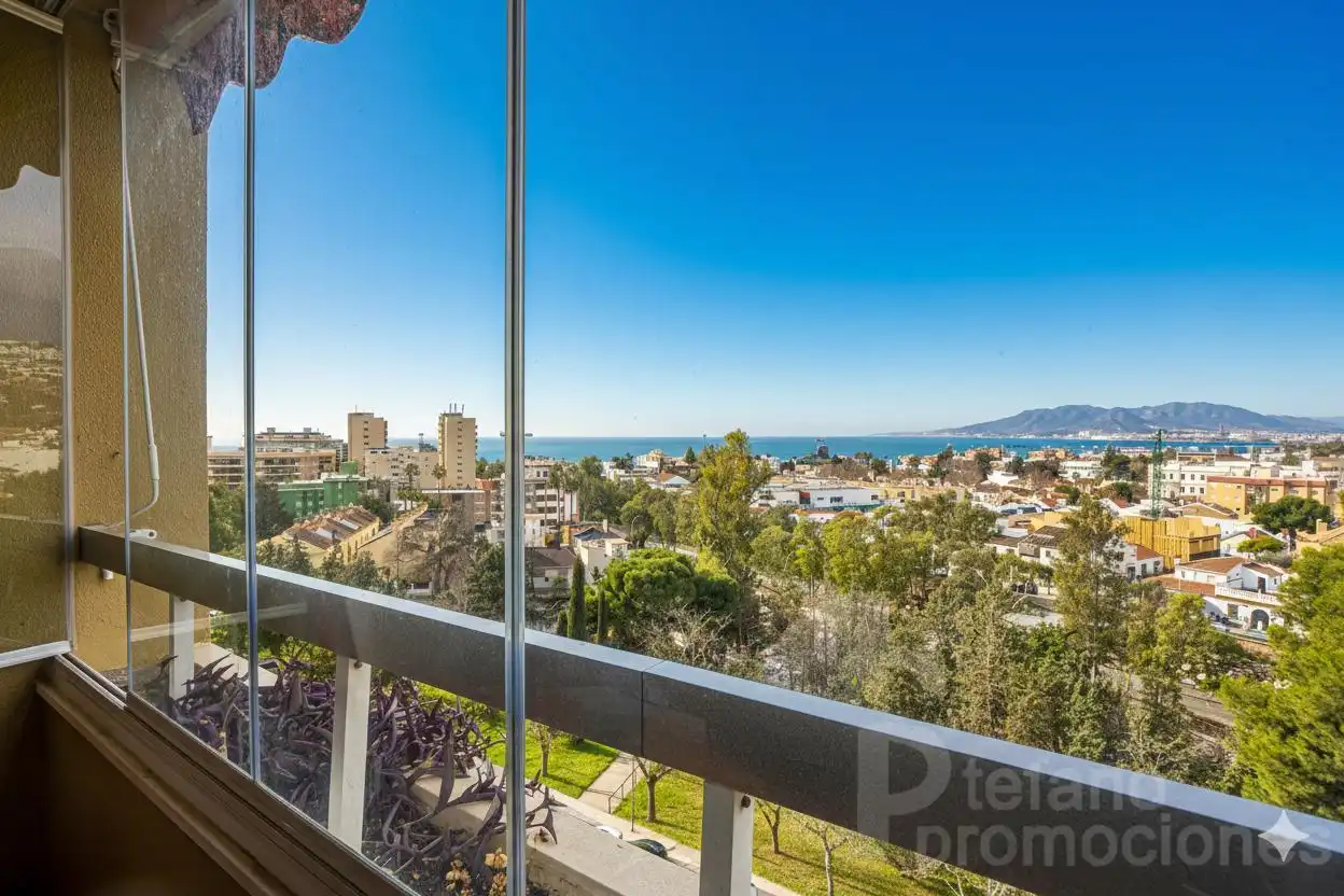 Exterior view of Flat for sale in Málaga  with Parquet flooring, Terrace and Storage room