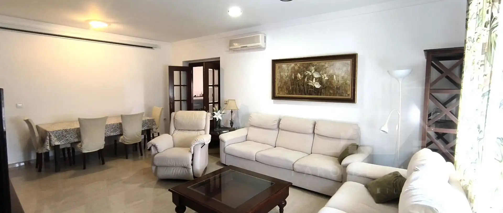 Living room of Flat for sale in Rota  with Air Conditioner, Terrace and Furnished