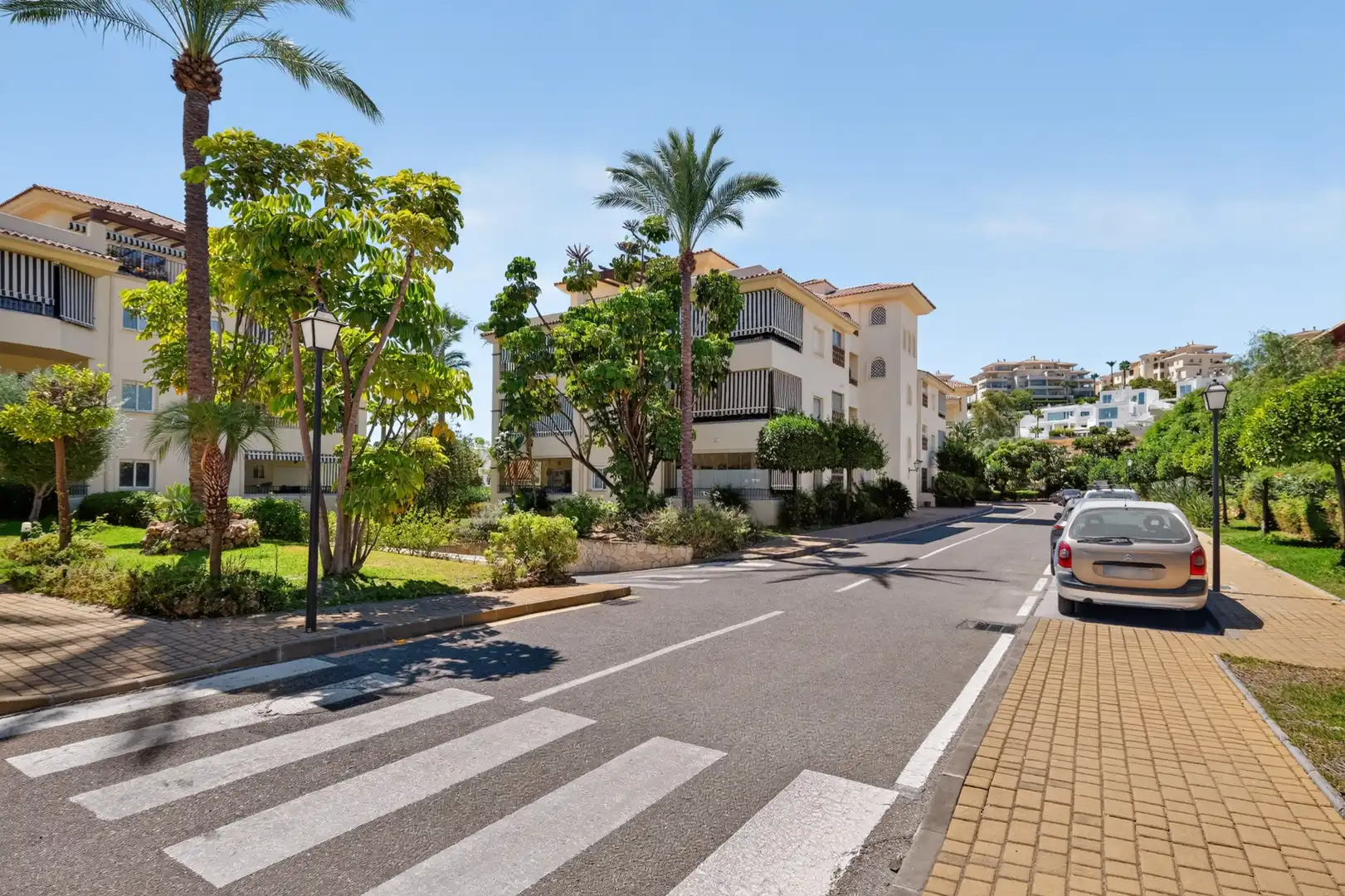 Exterior view of Flat for sale in Mijas  with Air Conditioner, Terrace and Storage room