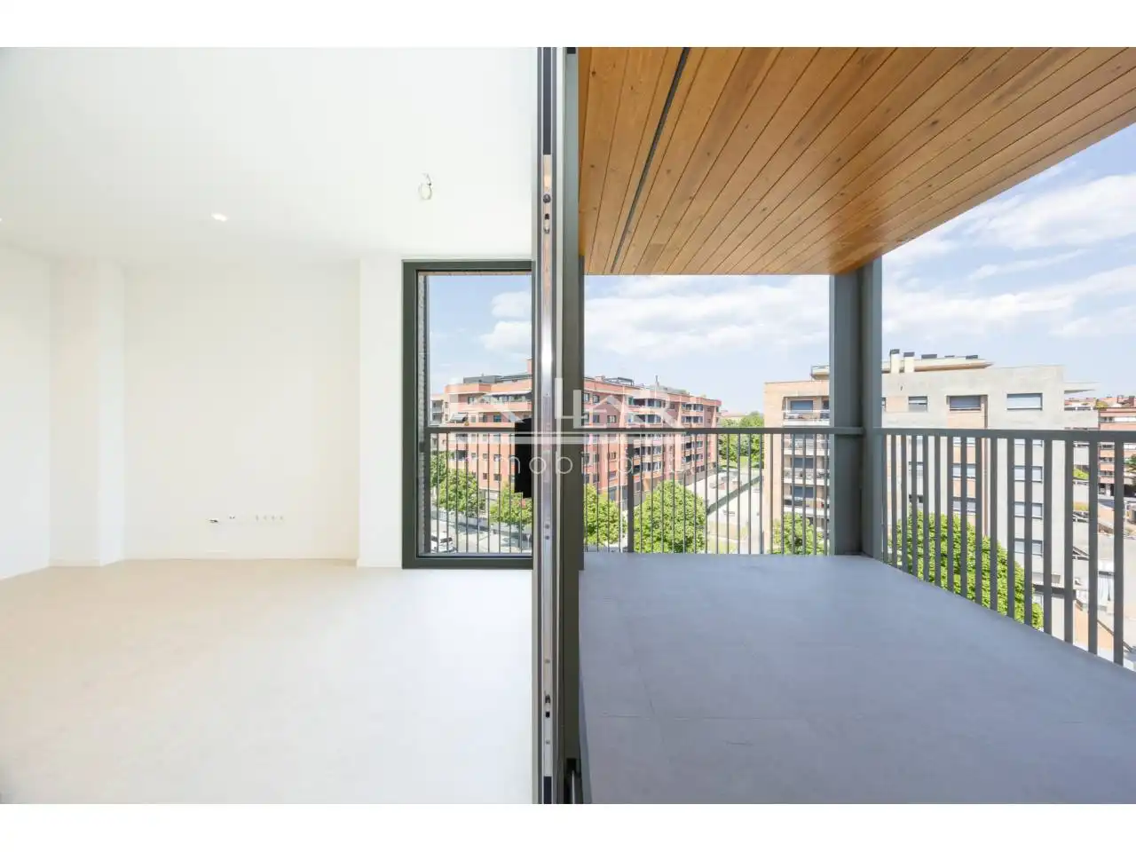 Terraza de Piso de alquiler en Vic con Calefacción, Terraza y Trastero