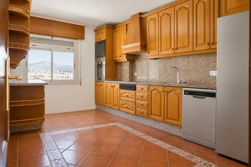 Kitchen of Flat for rent in Estepona  with Air Conditioner, Heating and Terrace