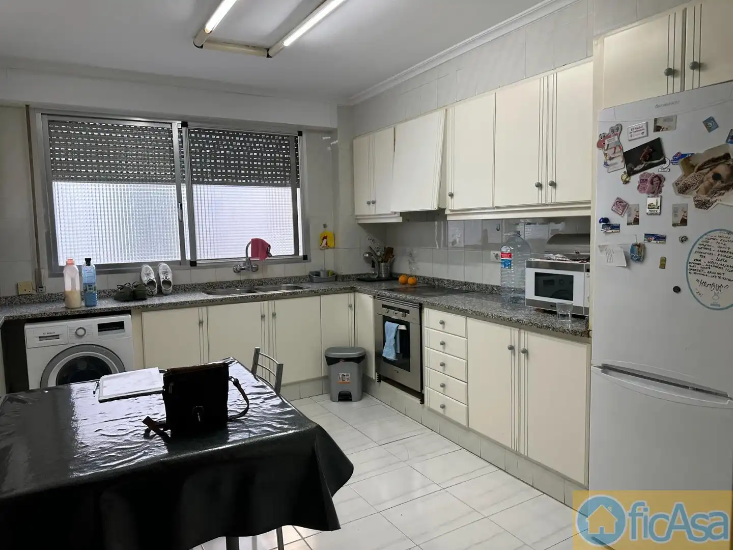 Cocina de Apartamento en venta en Castellón de la Plana / Castelló de la Plana con Aire acondicionado y Balcón