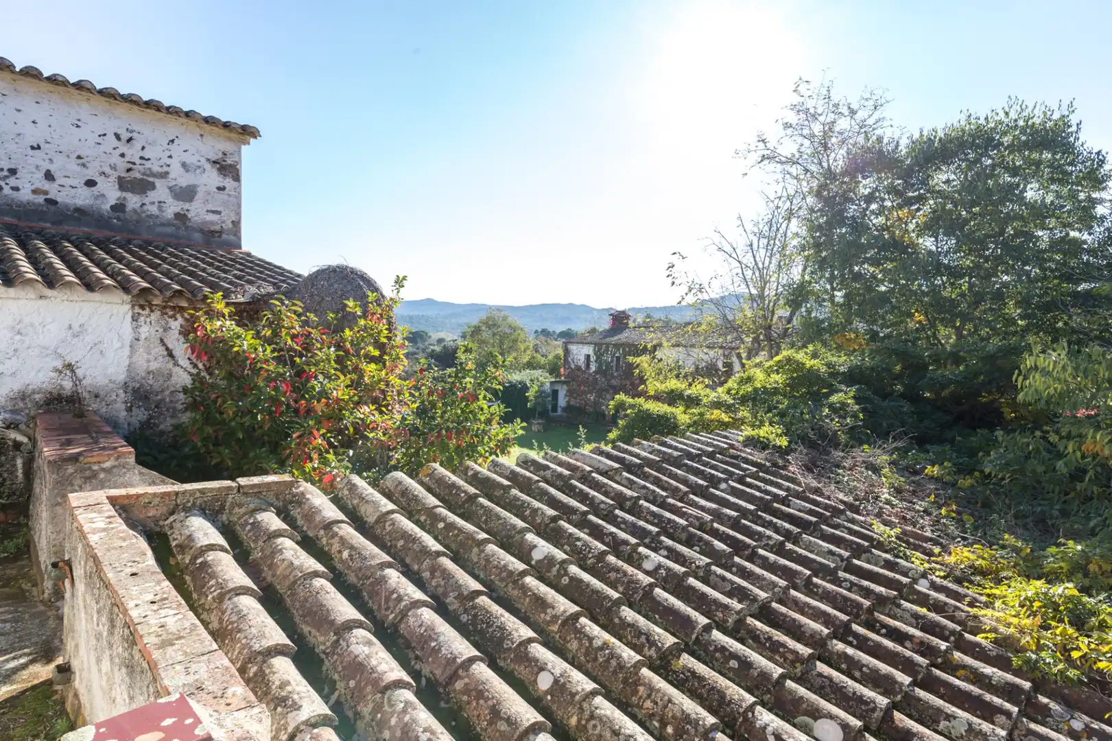 Vista exterior de Finca rústica en venta en Llagostera con Calefacción, Terraza y Trastero