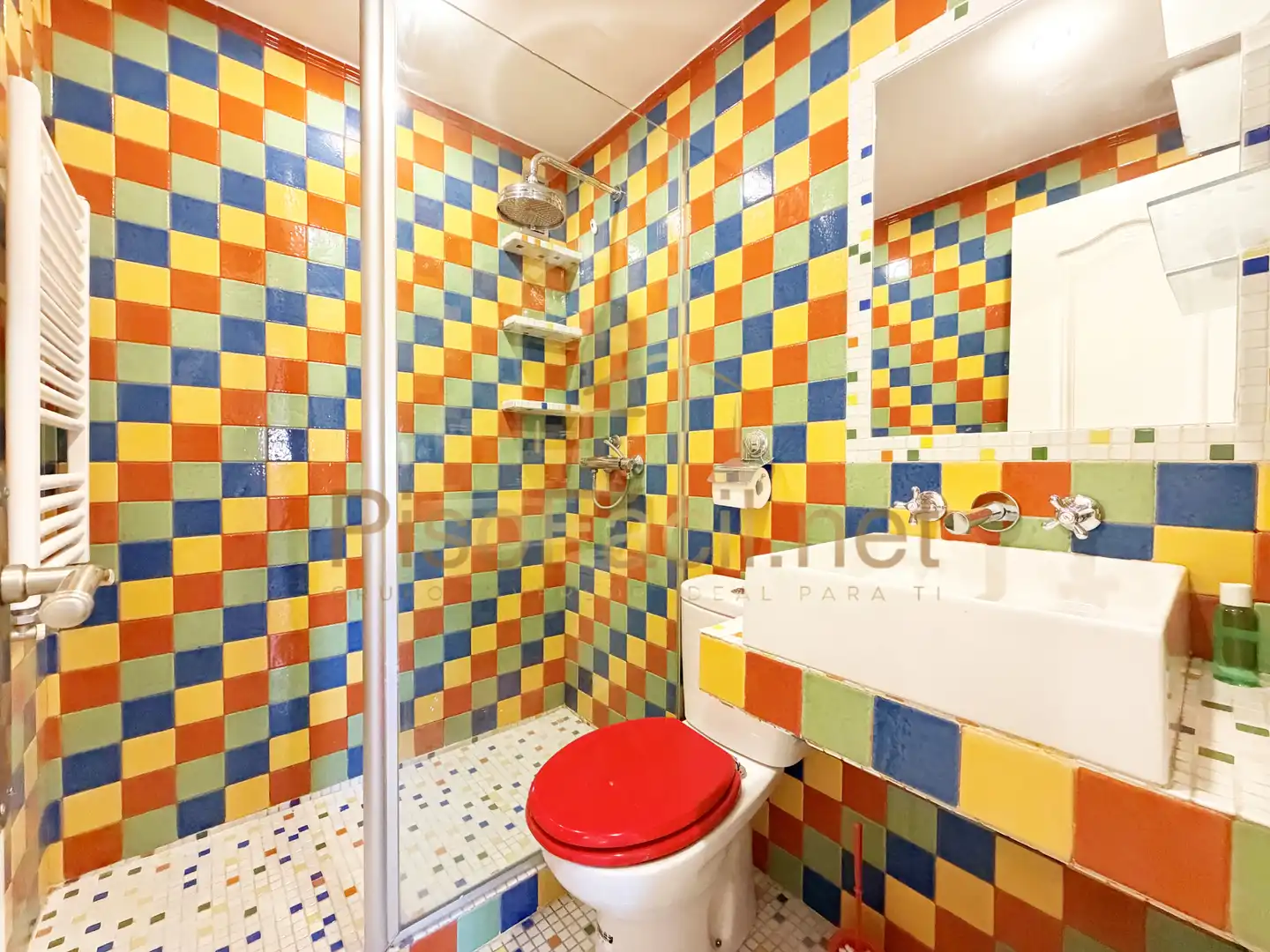 Bathroom of Flat for sale in Valdemoro  with Heating, Parquet flooring and Storage room