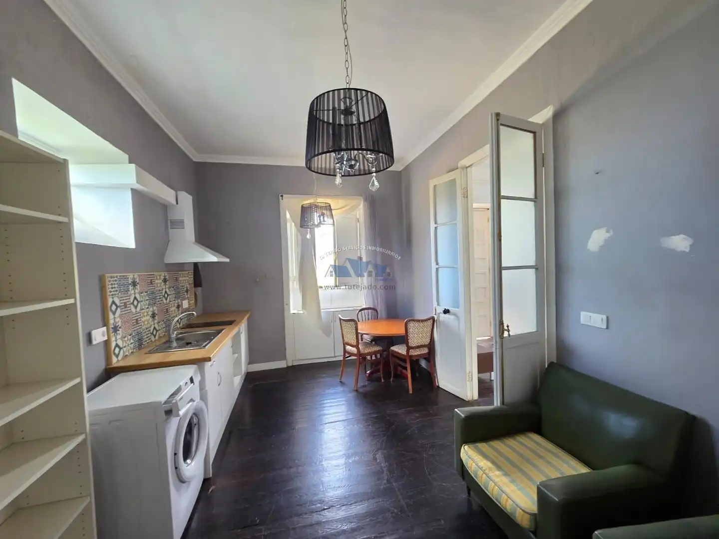 Cocina de Loft de alquiler en Puerto de la Cruz con Parquet