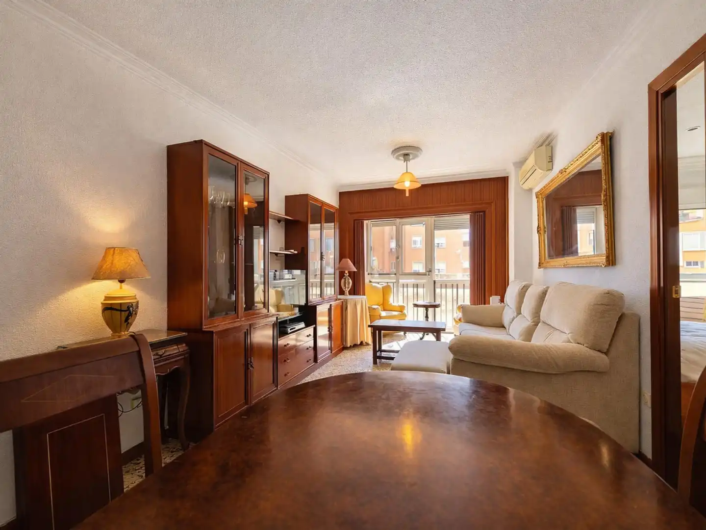 Wohnzimmer von Wohnung zum Verkauf in Málaga mit Klimaanlage, Heizung und Terrasse