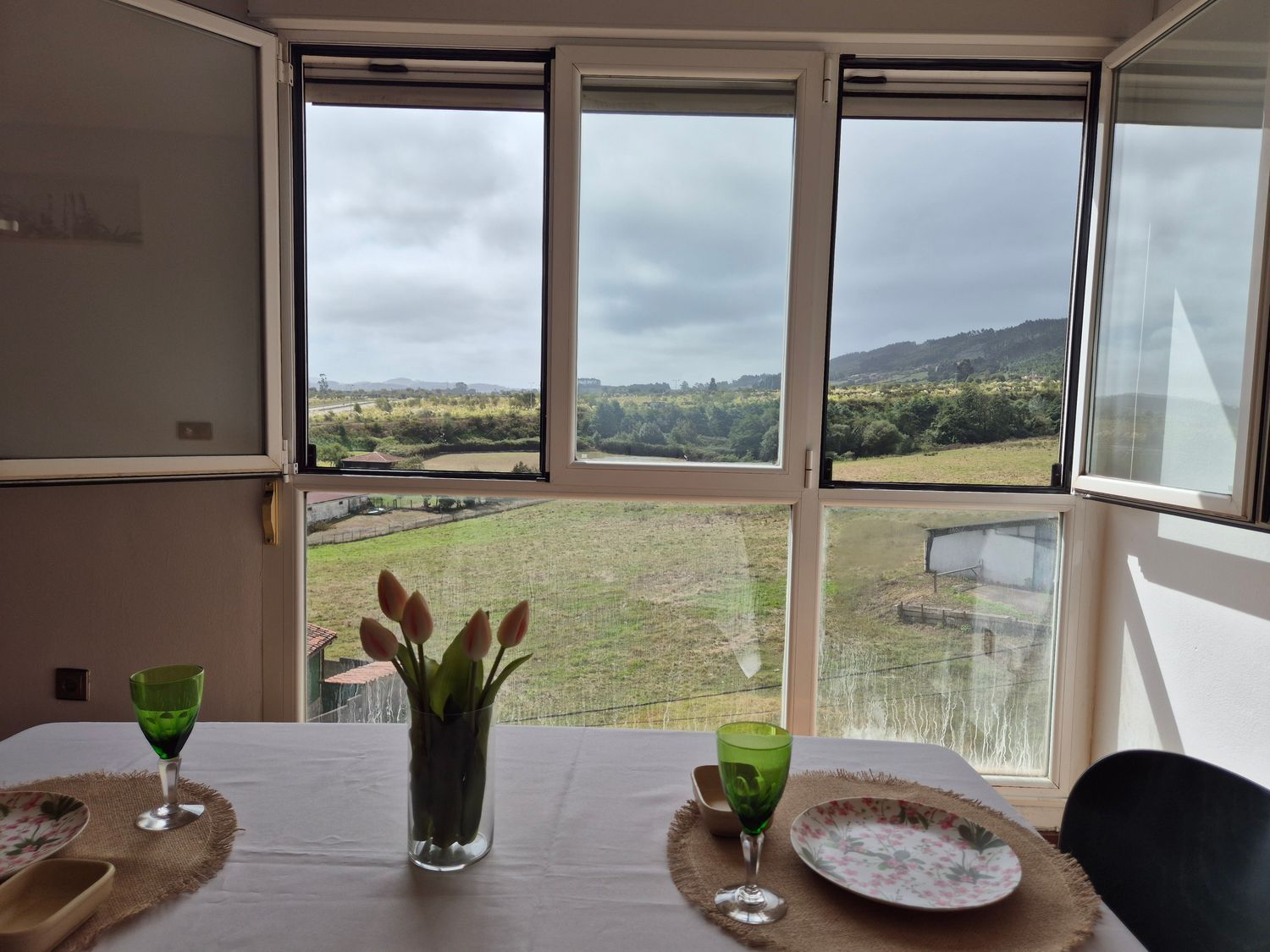 Dining room of Flat for sale in Gijón   with Heating, Private garden and Terrace