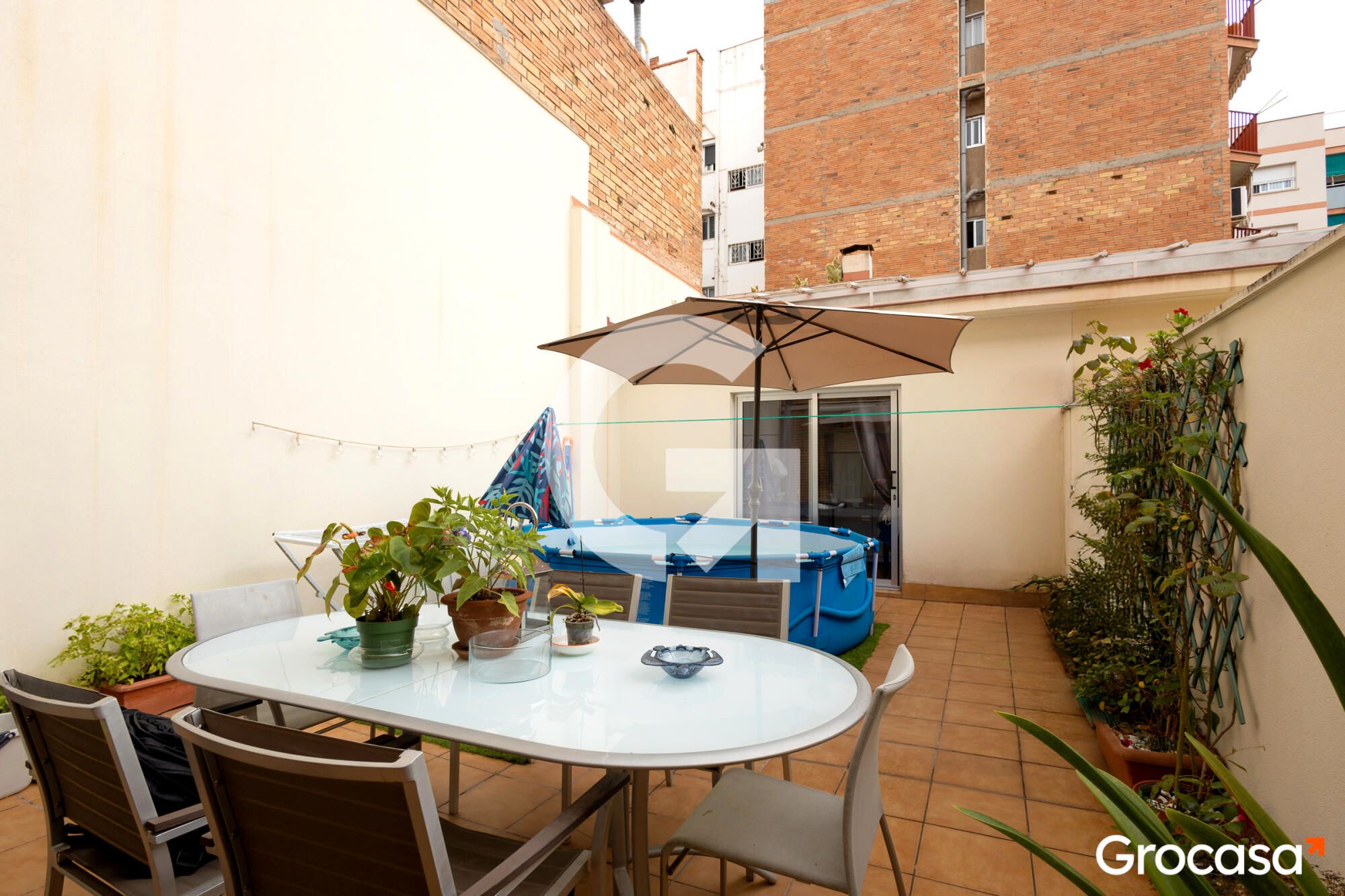 Terraza de Dúplex en venta en Sant Boi de Llobregat con Aire acondicionado, Calefacción y Terraza
