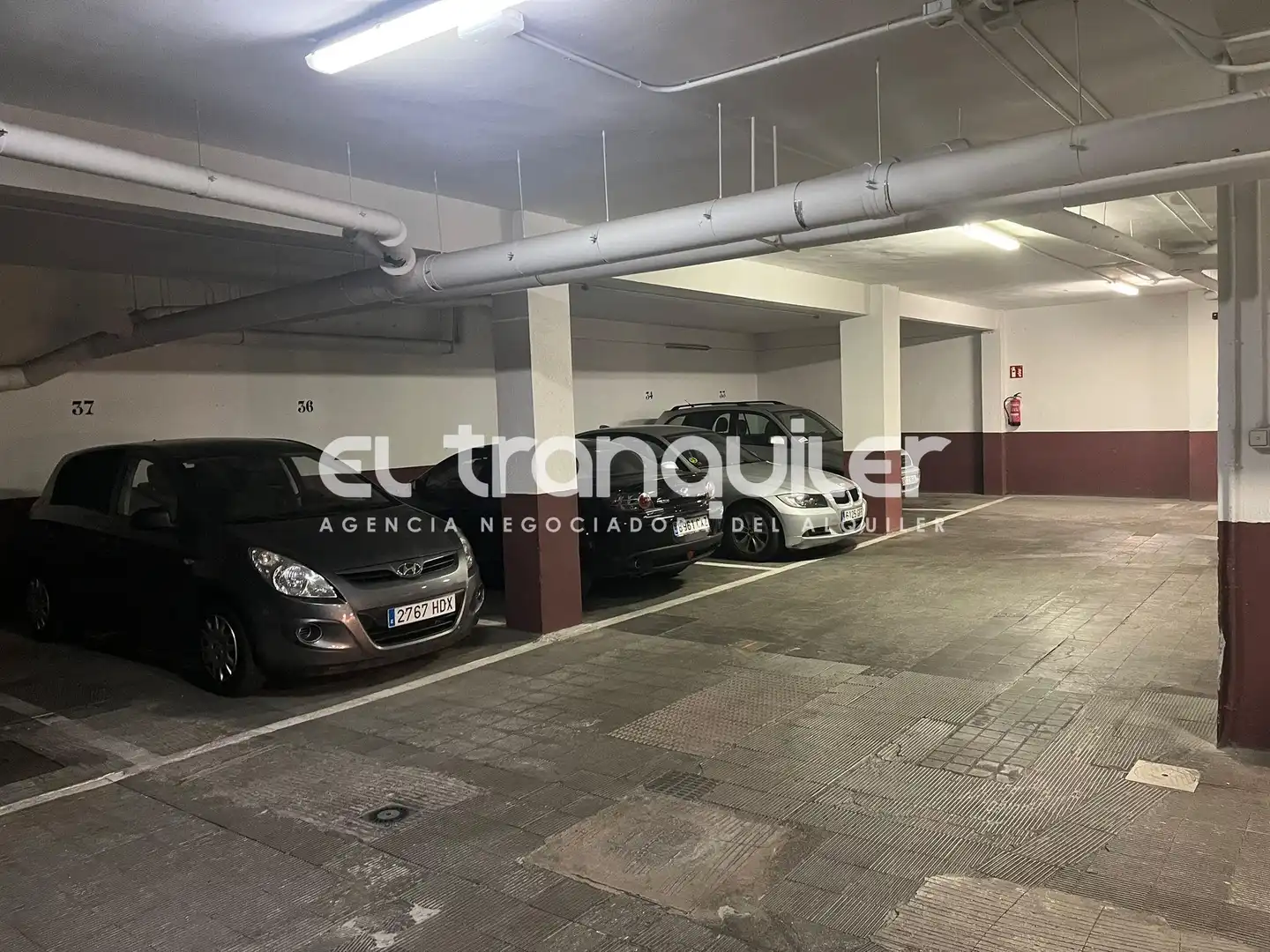 Aparcament de Pis de lloguer en Madrid amb Aire condicionat, Parquet i Terrassa