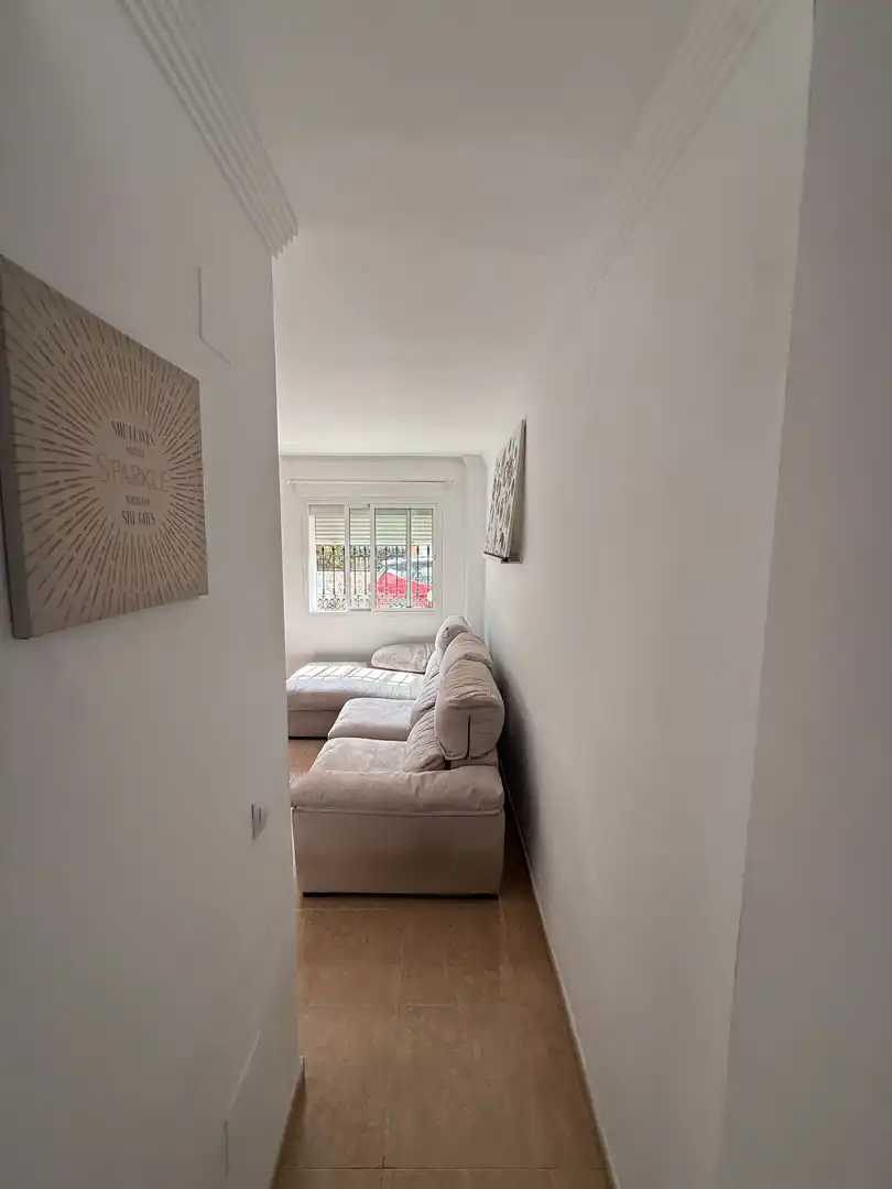 Living room of Flat for sale in Málaga Capital  with Air Conditioner and Heating